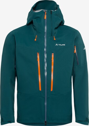 VAUDE Outdoorjas 'Monviso' in Blauw: voorkant