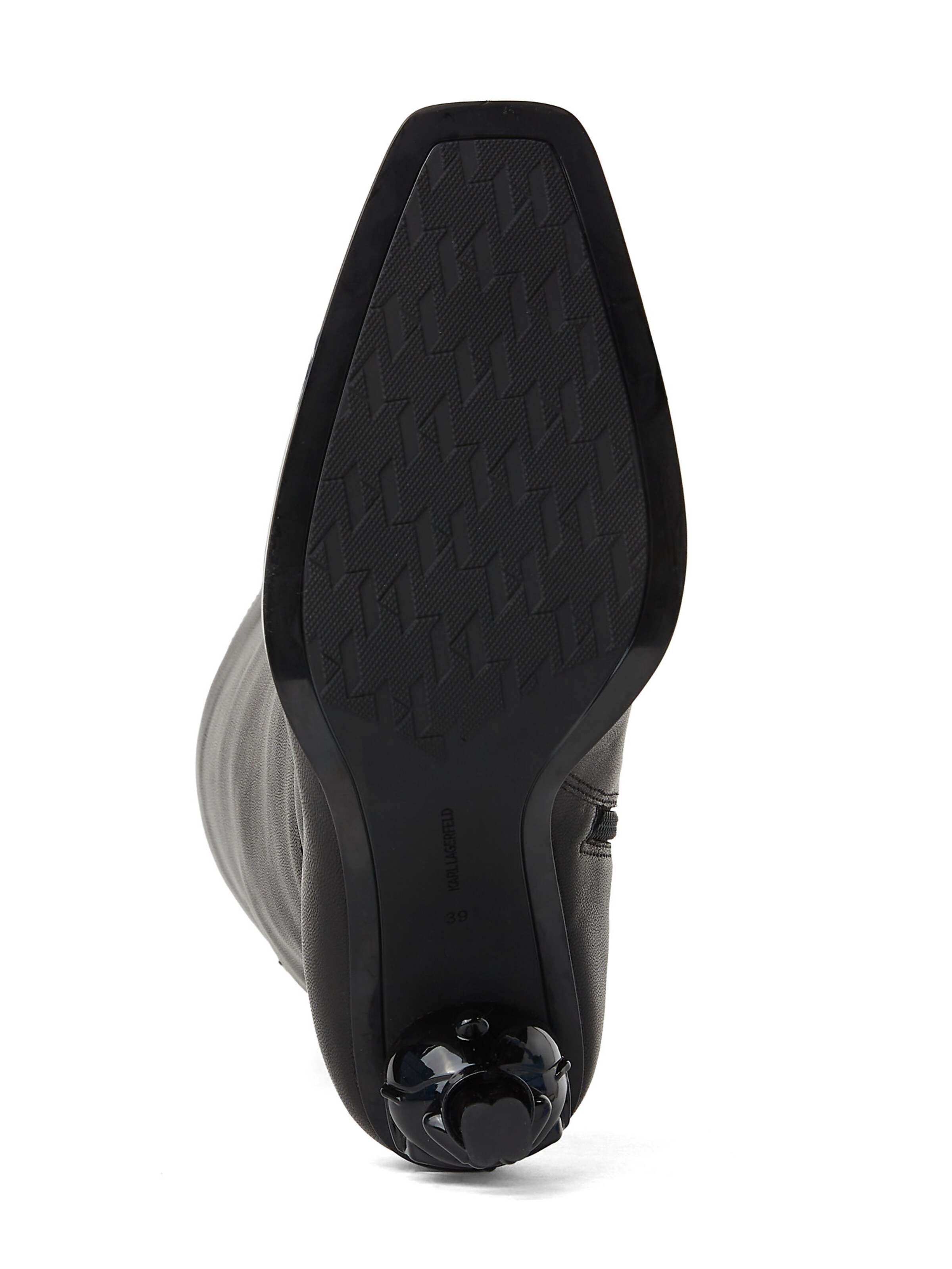 Karl Lagerfeld - Bota 'Ikon' em preto