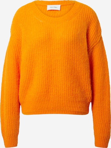 AMERICAN VINTAGE Sweater 'East' in Orange: front