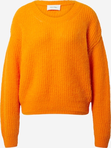 AMERICAN VINTAGE Pullover 'East' i orange: forside