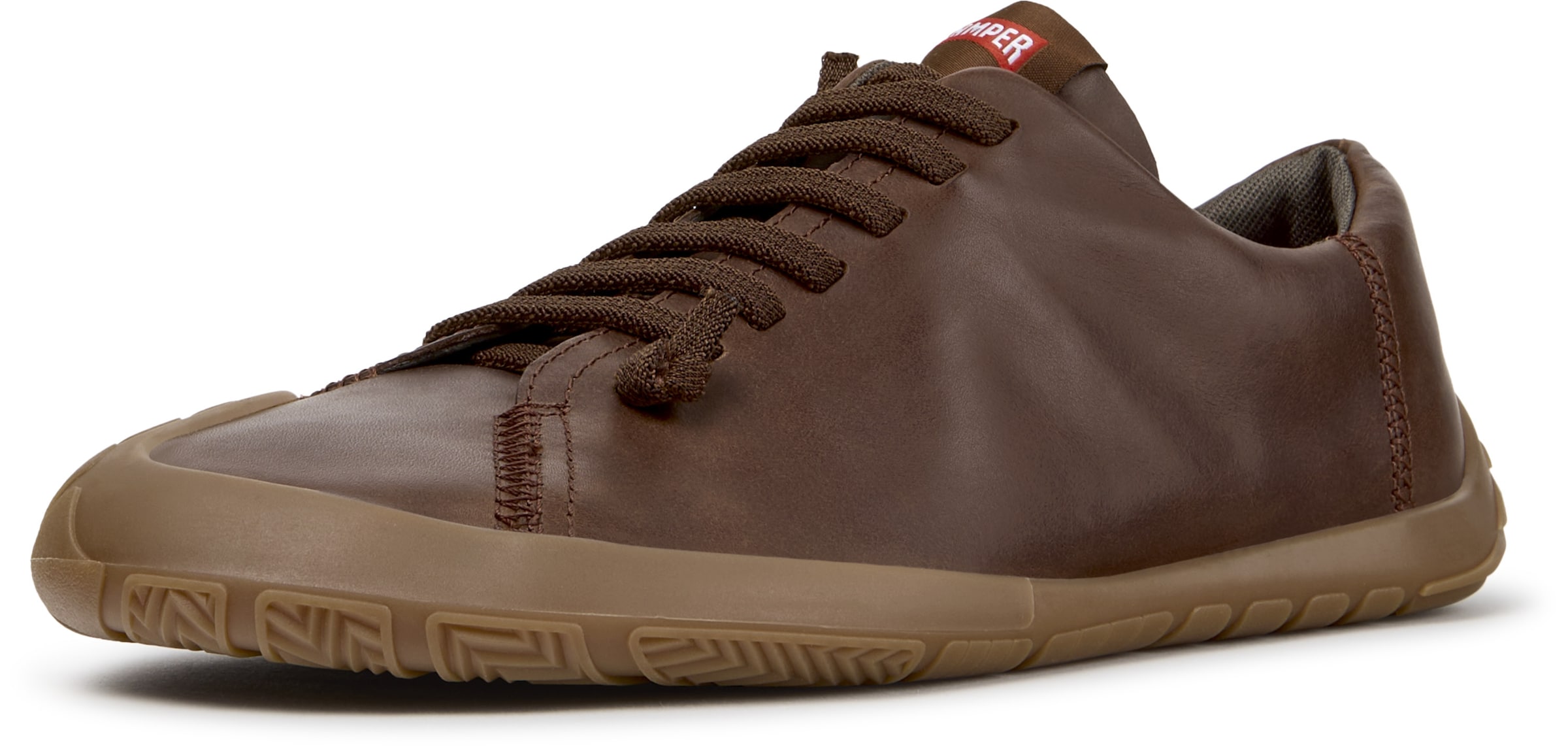 CAMPER Sneakers laag ' Peu Path+ ' in Bruin: voorkant