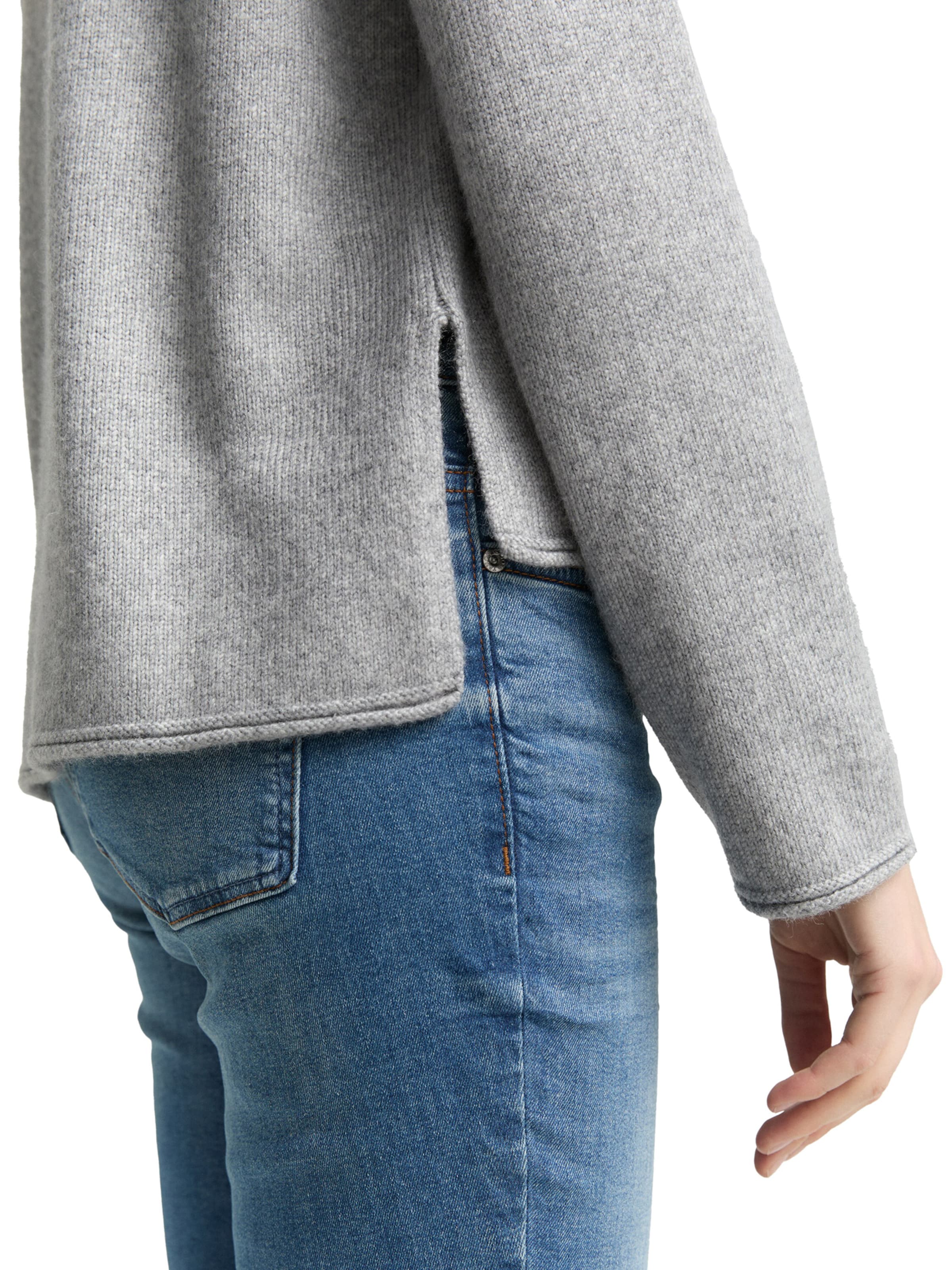 TOM TAILOR Trui in Grijs