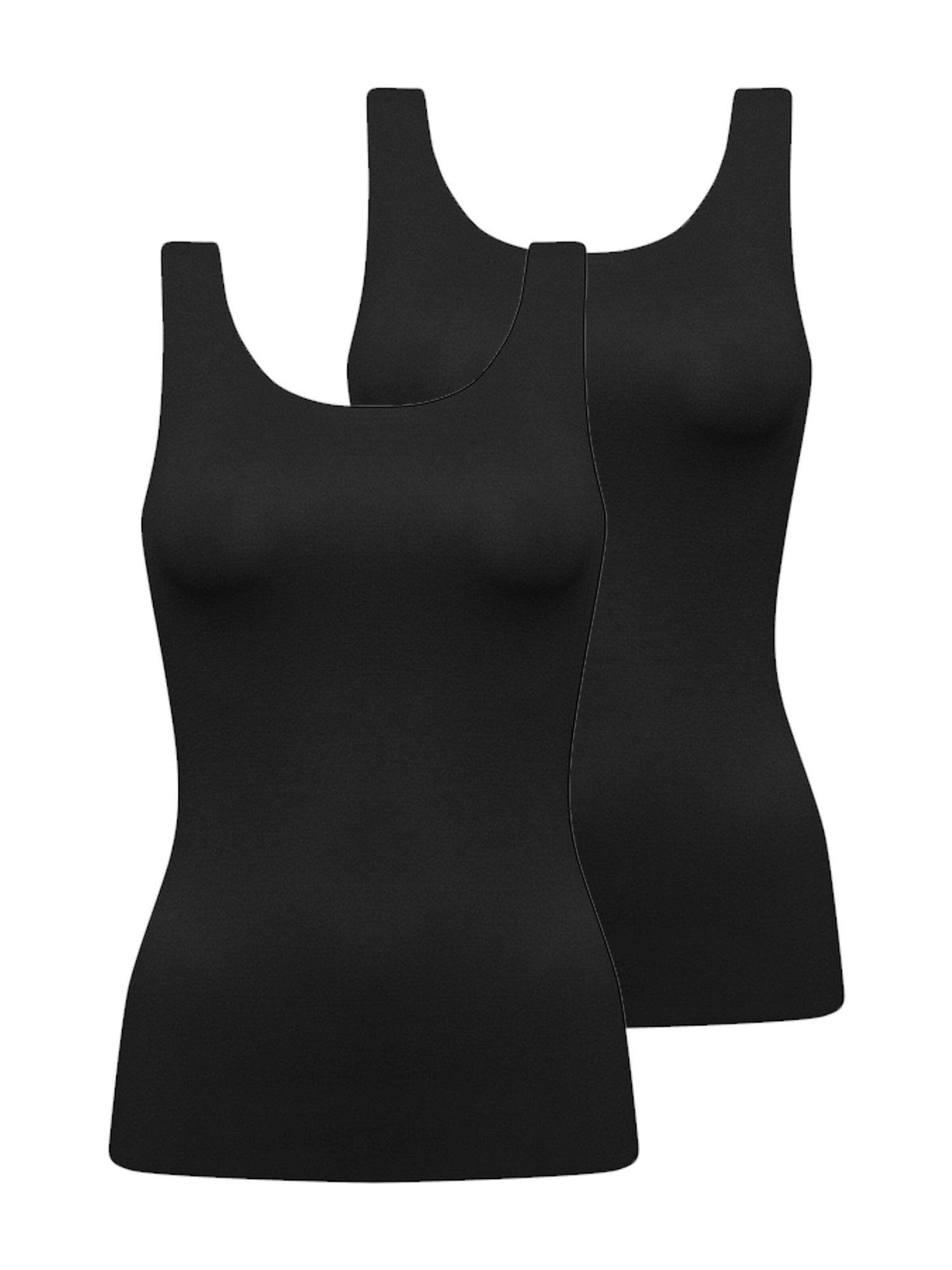 Lisca Undershirt 'Everyday' in Black: front