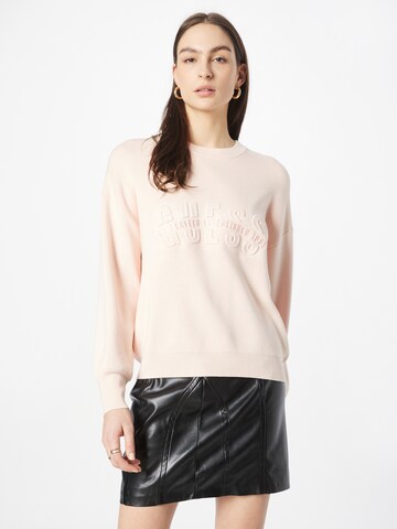 Pull-over 'ODETTE' GUESS en rose : devant