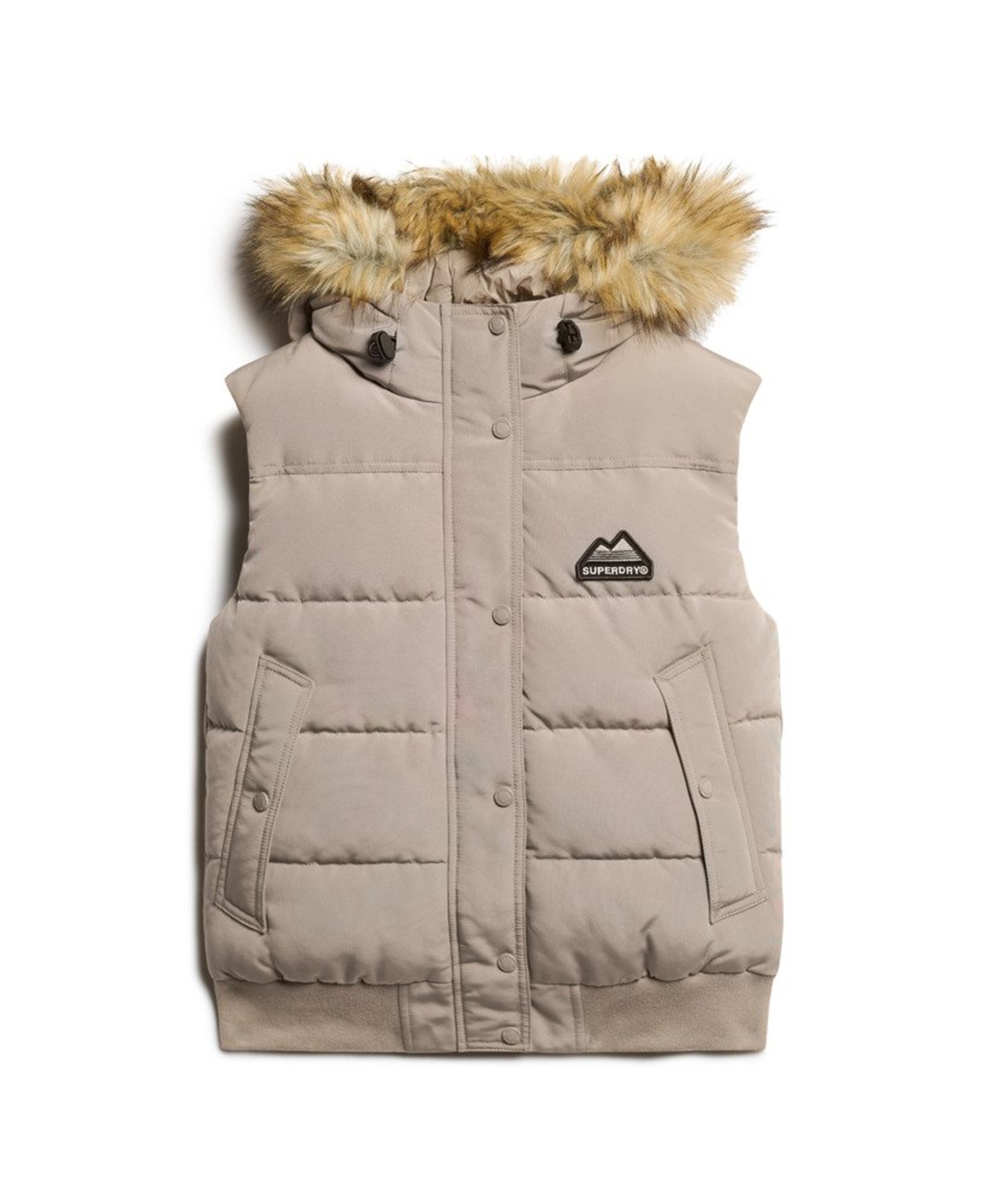 Superdry Weste in Beige: Vorderseite