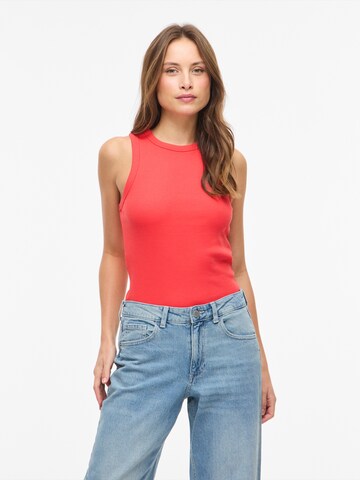 VILA Top 'VISOLA' w kolorze czerwony: przód