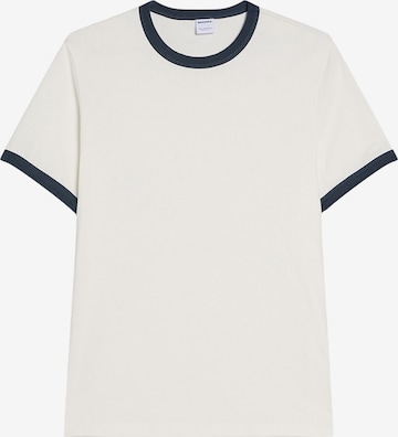Bershka Majica | bela barva: sprednja stran