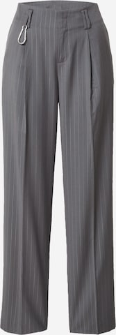 Bella x ABOUT YOU Wide leg Pants 'Nelly' in Grey: front