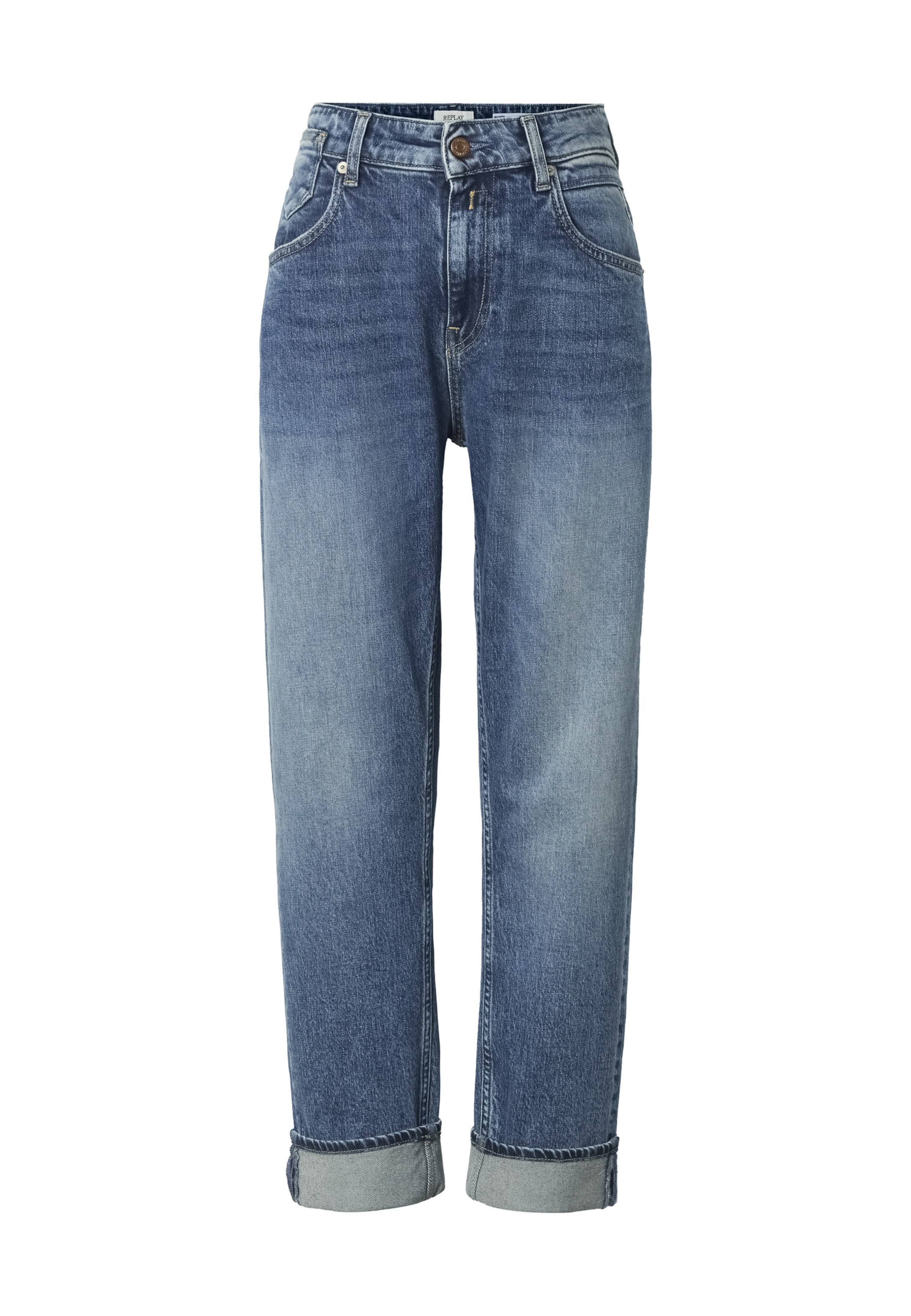 REPLAY Tapered Jeans in Blau: Vorderseite