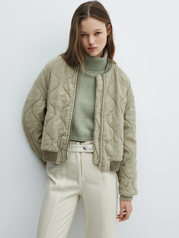 MANGO Between-Season Jacket 'Hawai' in Green: front