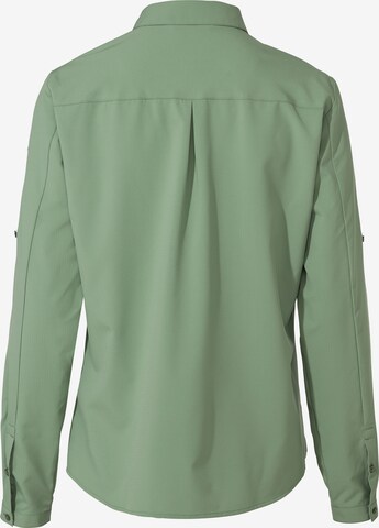VAUDE Multifunctionele blouse ' W Rosemoor LS ST IV ' in Groen
