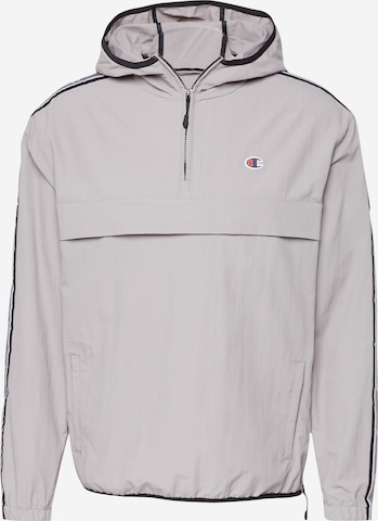 Champion Authentic Athletic Apparel Sports jacket in Grey: front