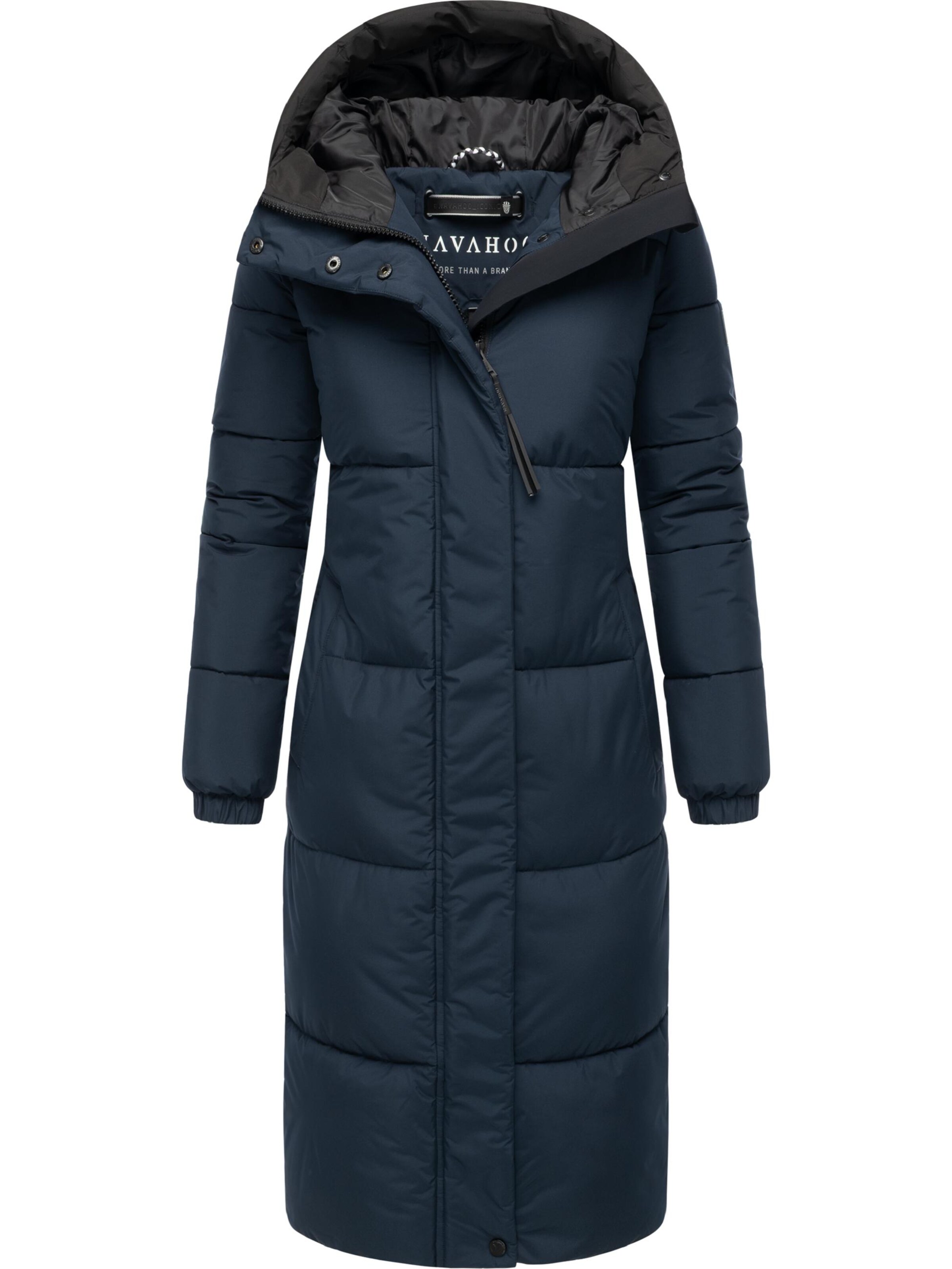 NAVAHOO Winter coat 'Taublüte XIV' in Blue