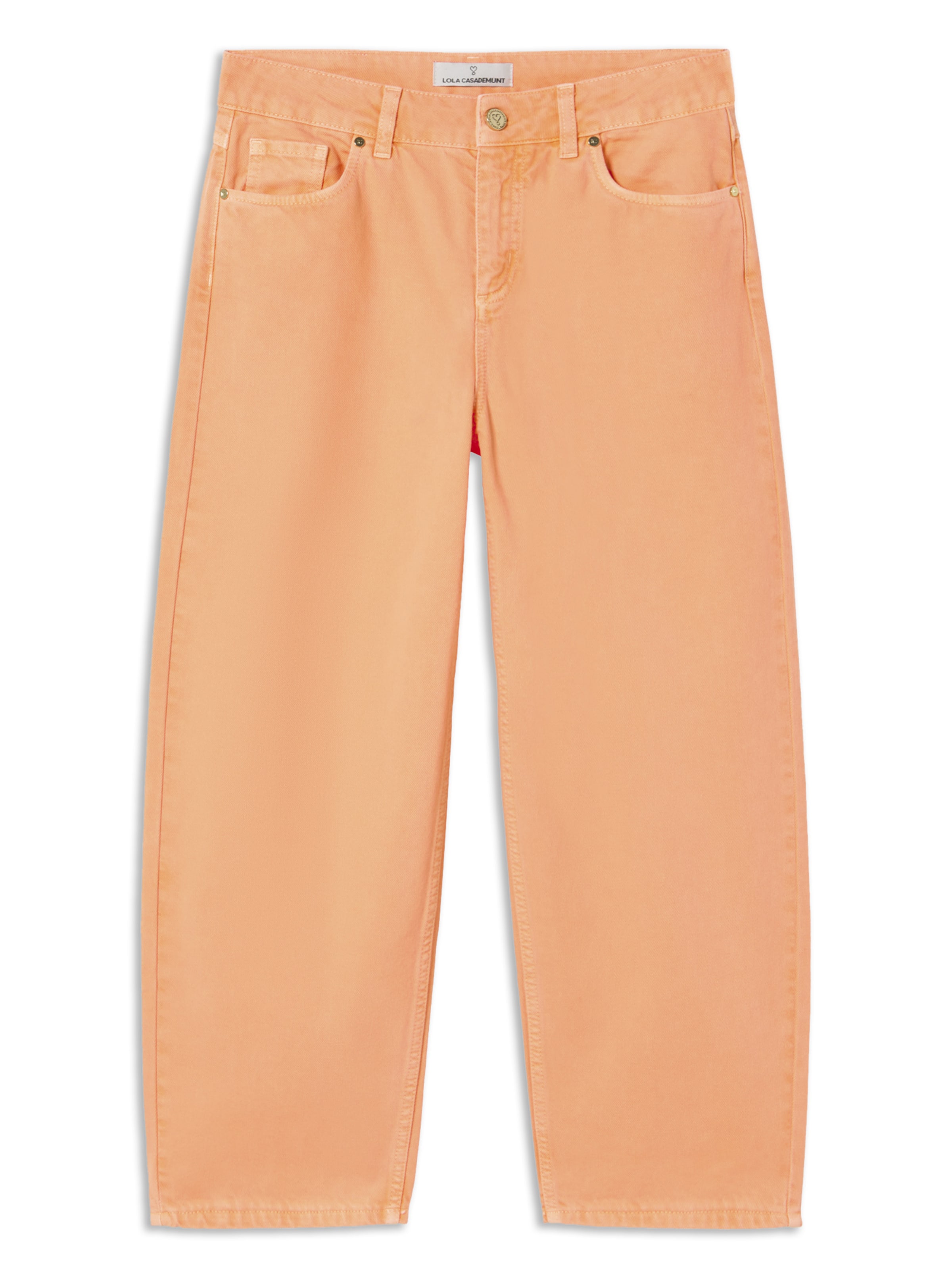 Pantaloni di Lola Casademunt in arancione: frontale