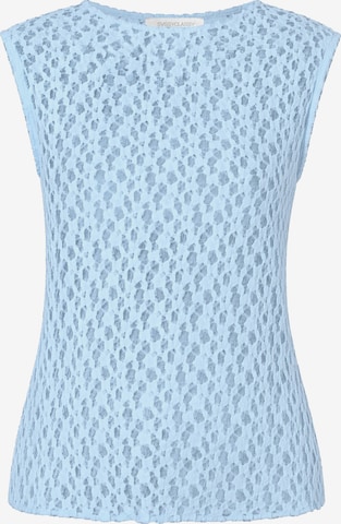 SASSYCLASSY Top in Blau: Vorderseite