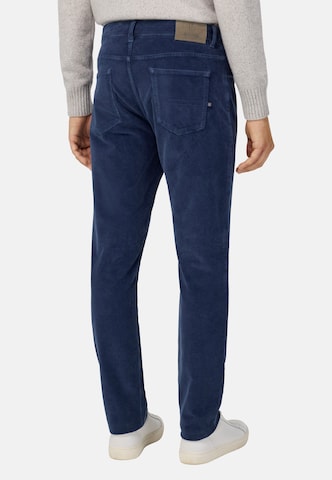 Coupe slim Pantalon Boggi Milano en bleu