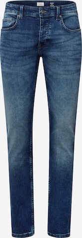 QS Slimfit Jeans 'Rick' in Blauw: voorkant