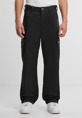 DICKIES Bootcut Hose in Schwarz: Vorderseite