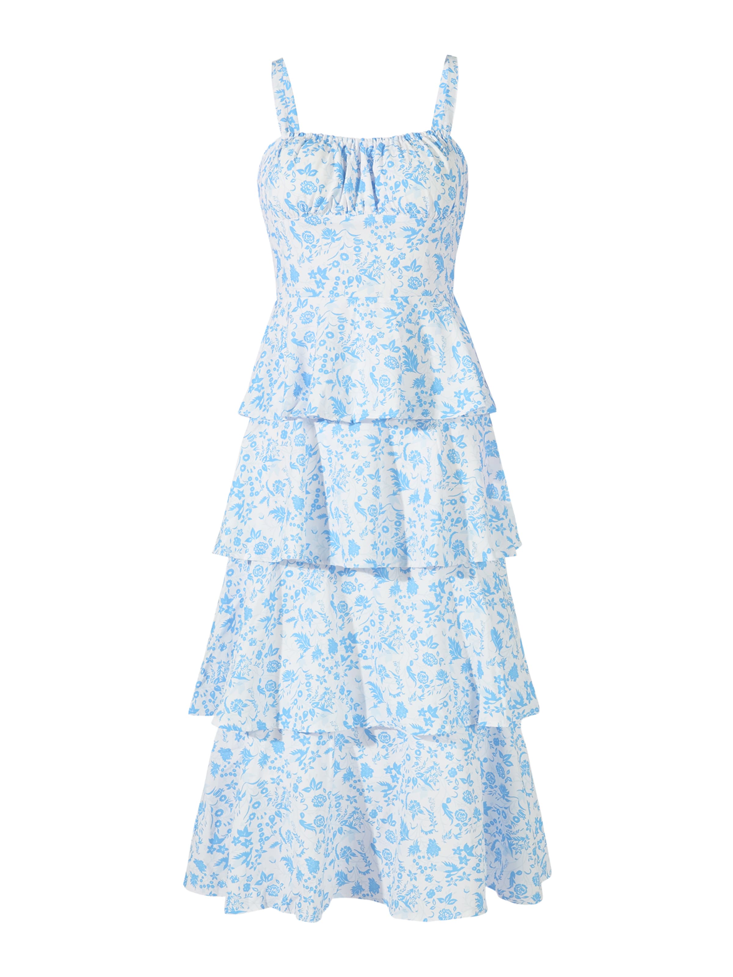 Imily Bela Рокля в бяло: отпред