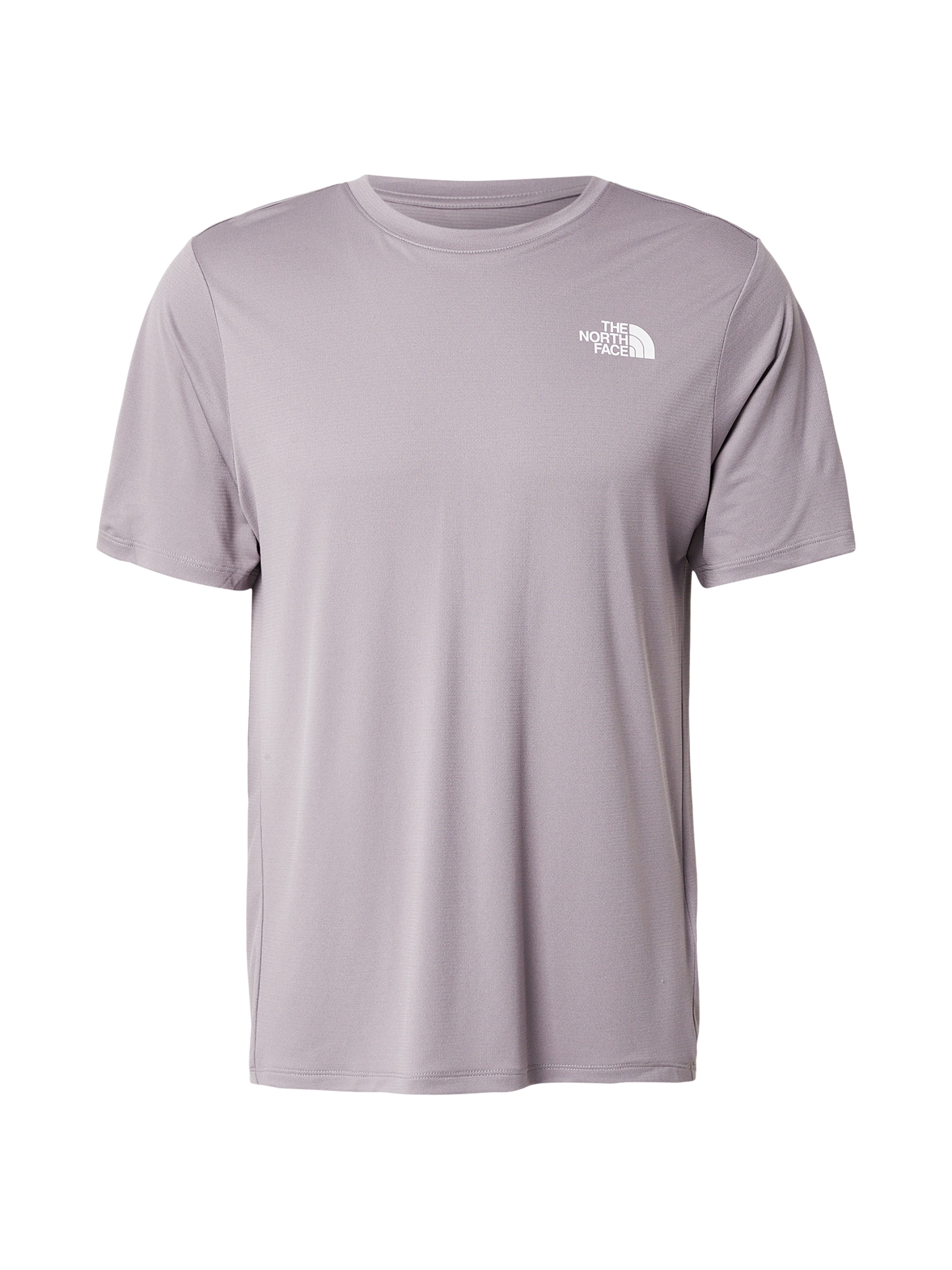 THE NORTH FACE Λειτουργικό μπλουζάκι σε γκρι: μπροστά