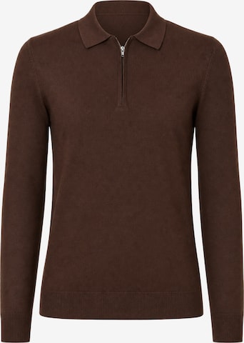 BRAVE SOUL Shirt in Braun: Vorderseite