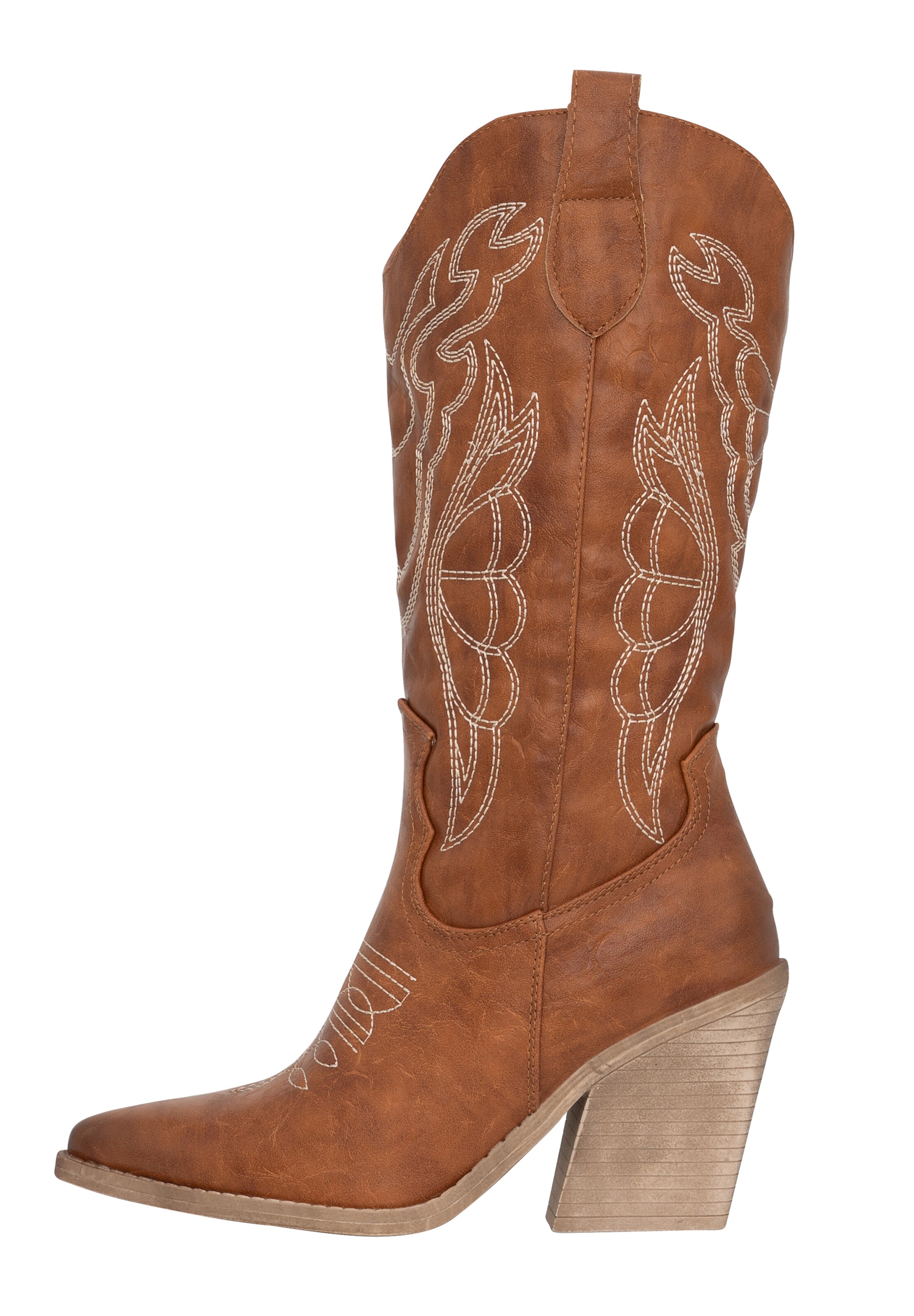 Stivale da cowboy di Salinyang in marrone