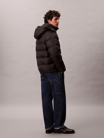 Geacă de primăvară-toamnă de la Calvin Klein Jeans pe negru