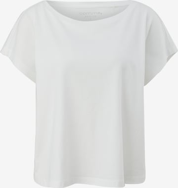 T-shirt COMMA en blanc : devant