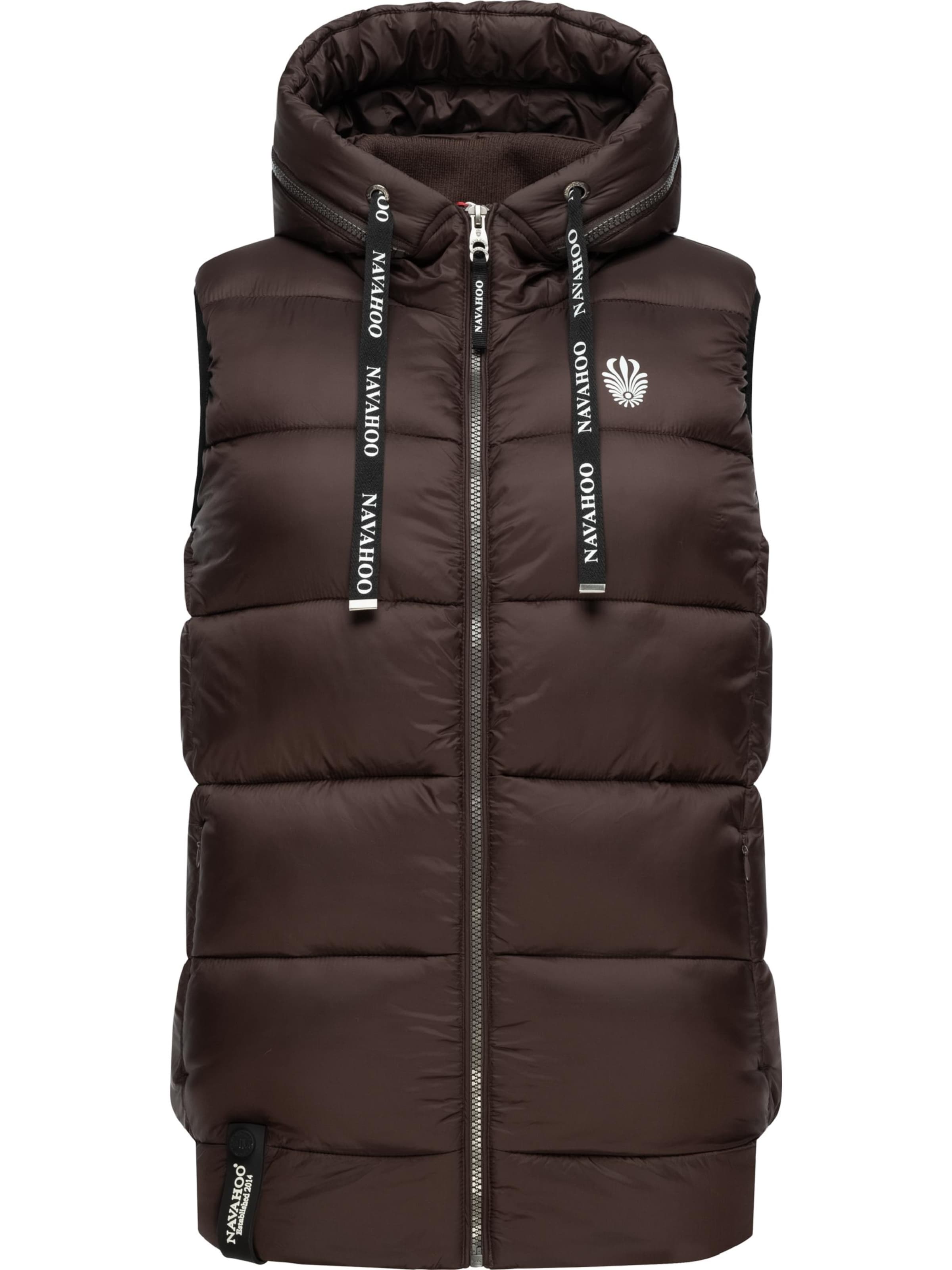 NAVAHOO Vest 'Kassidy' in Brown