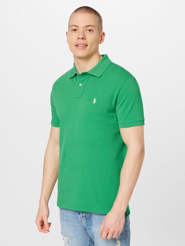 T-Shirt Polo Ralph Lauren en vert : devant