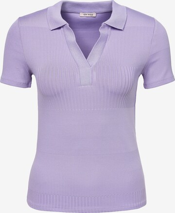 Orsay Shirt 'Milan' in Purple: front