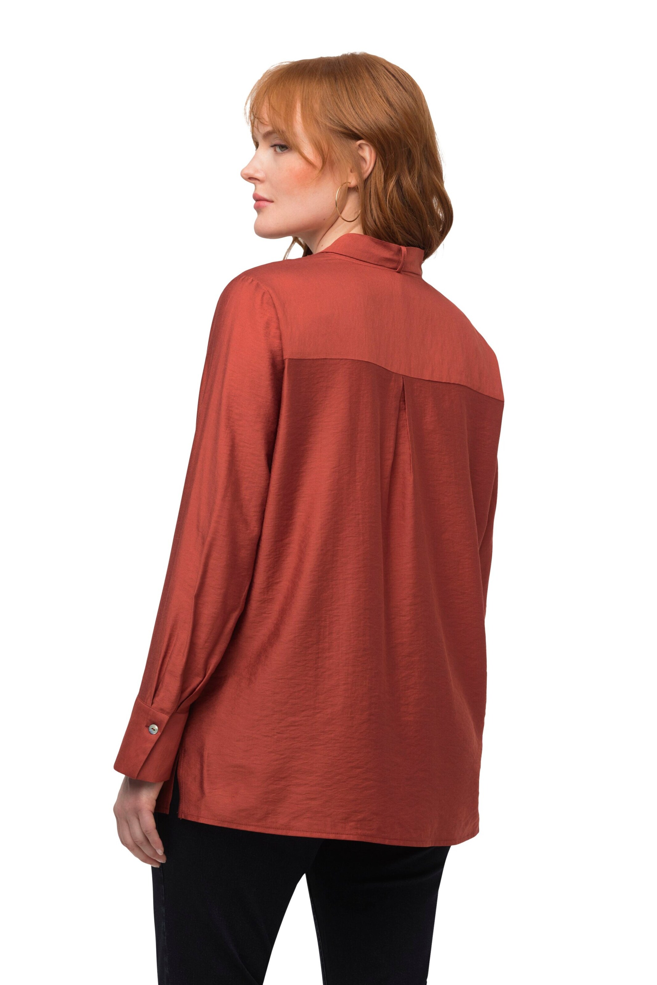 Ulla Popken Bluse in Braun