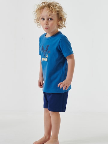 SCHIESSER Pajamas in Blue: front