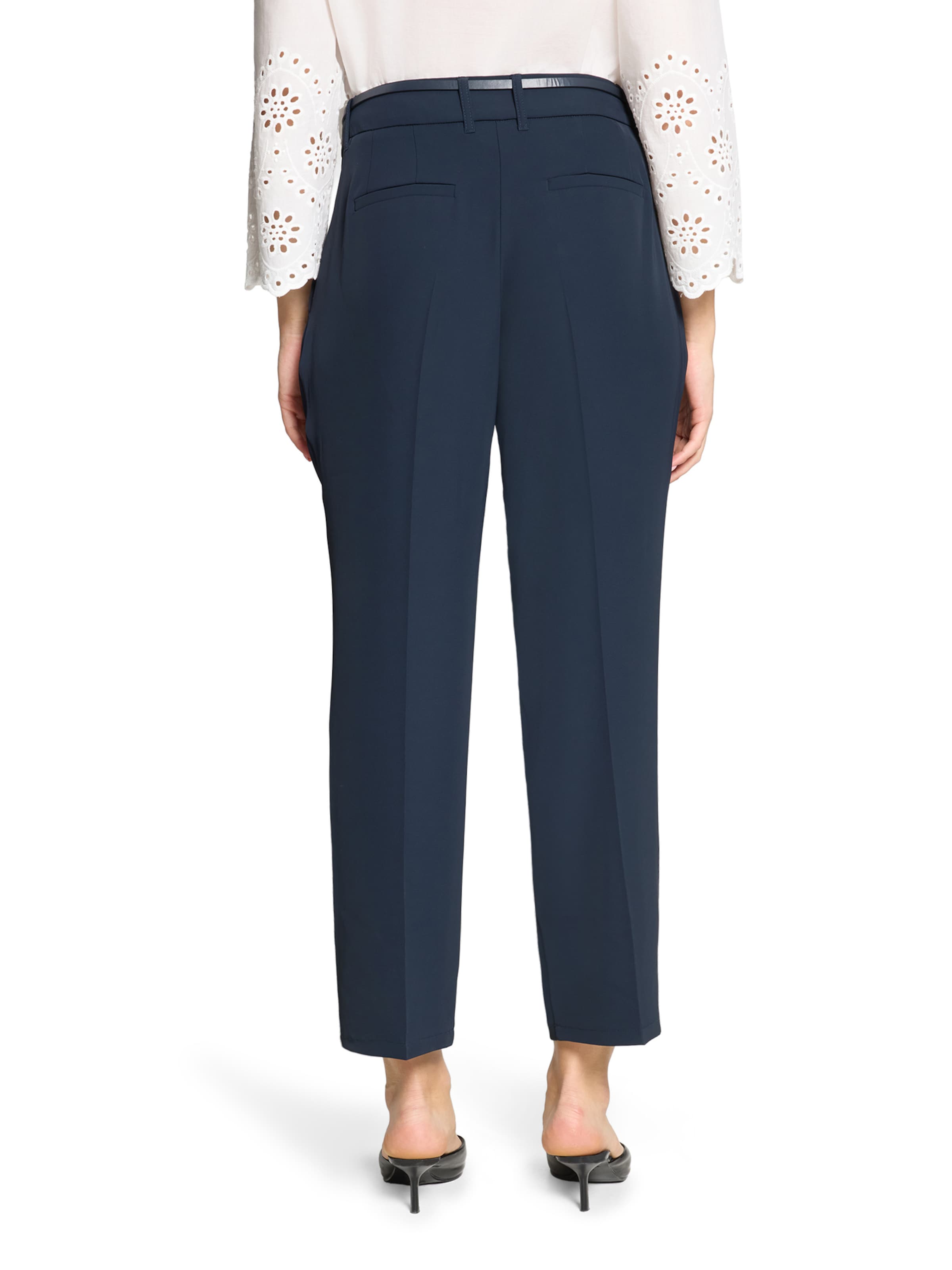 Betty Barclay Regular Stoffhose unifarben in Blau