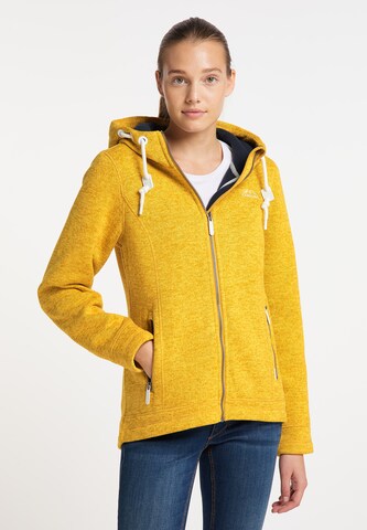 ICEBOUND Fleece Jacket in Yellow: front