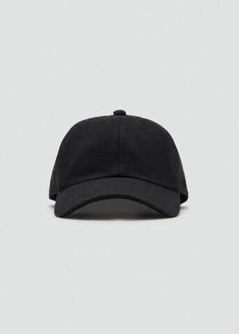 MANGO MAN Cap in Black