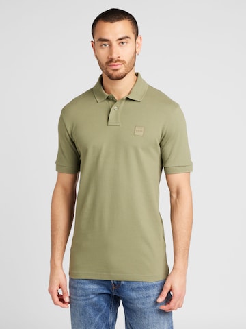 BOSS Shirt 'Passenger' in Groen: voorkant