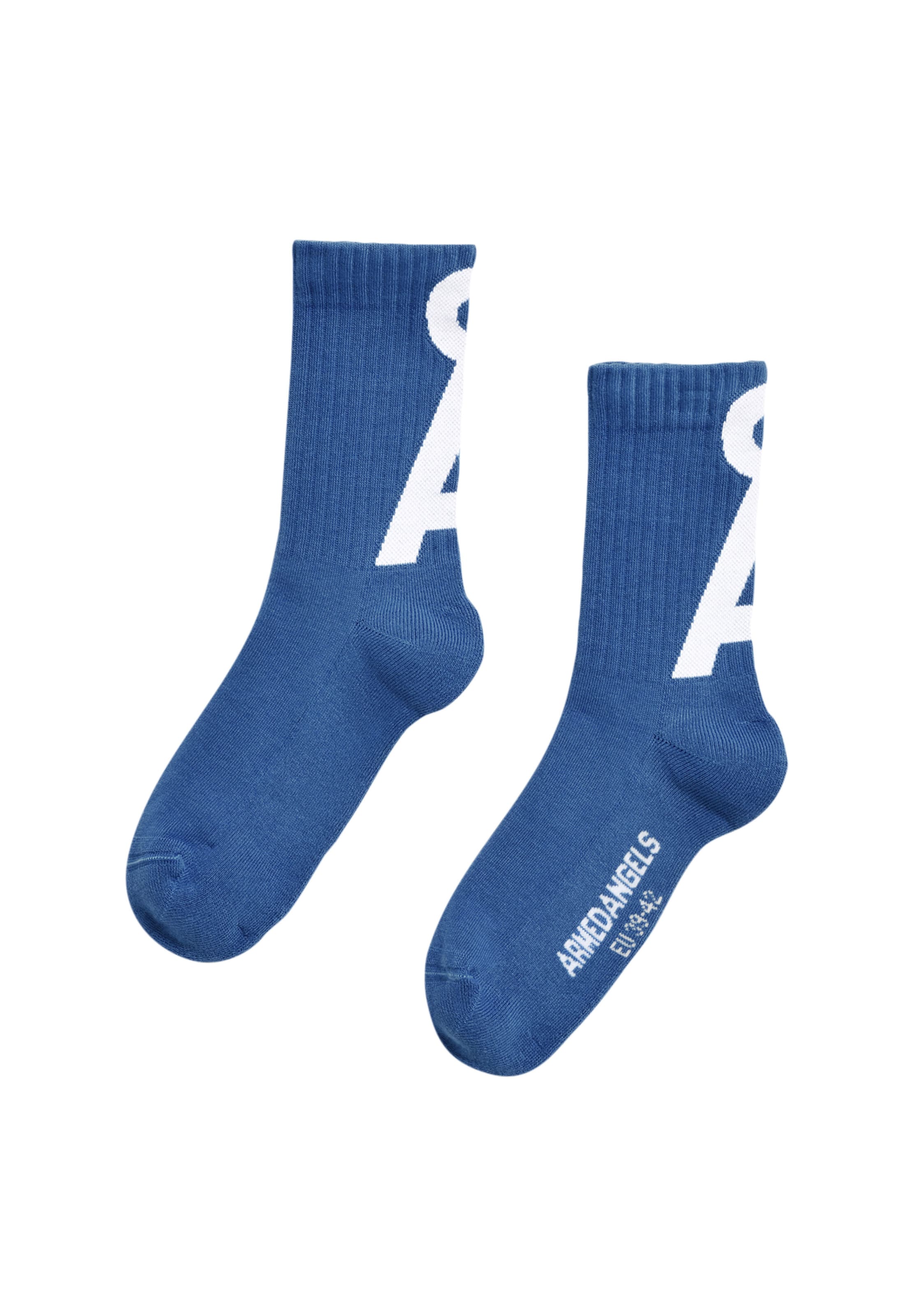 ARMEDANGELS Socken SHORT in Blau: Vorderseite