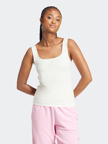 ADIDAS SPORTSWEAR Αθλητικό τοπ 'ALL SZN' σε λευκό: μπροστά