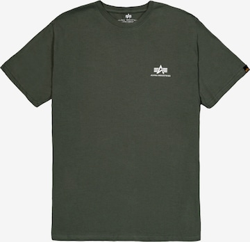 ALPHA INDUSTRIES Shirt in Green: front