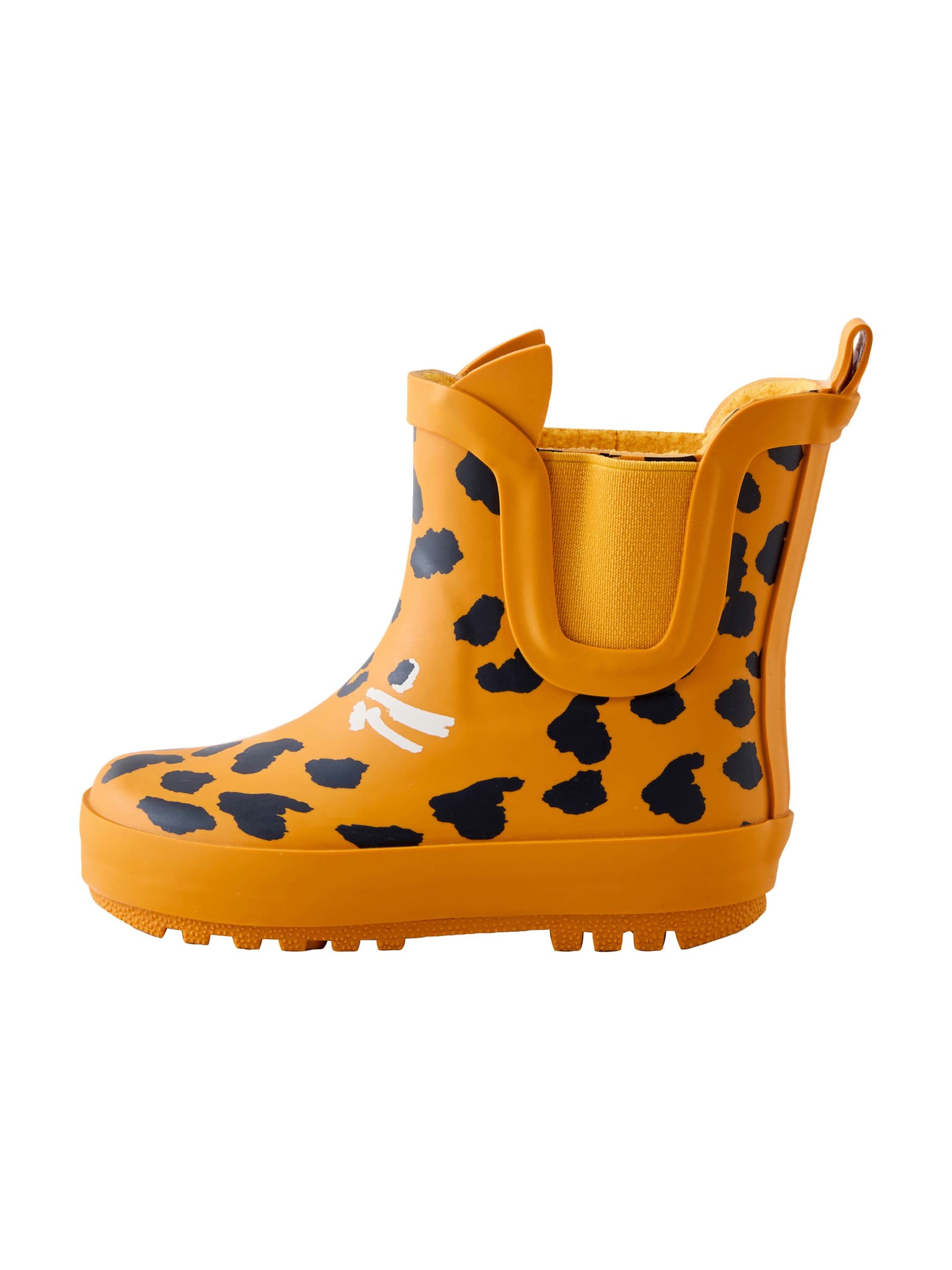 Bottes en caoutchouc Next en jaune : devant