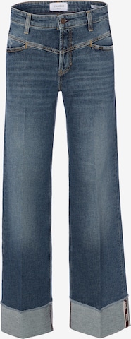 Cambio Wide Leg Jeans ' Antonia ' in Blau: Vorderseite