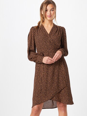 SELECTED FEMME Shirt Dress 'Alva' in Brown: front