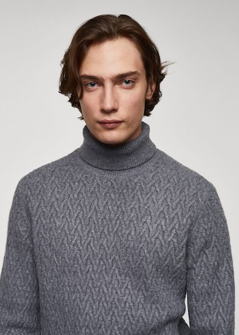 MANGO MAN Sweater 'Marias2' in Grey