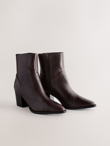 Next Enkellaarsjes 'Forever Comfort' in Bruin