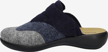 JOSEF SEIBEL Hausschuh Korsika 308 in Blau: Vorderseite