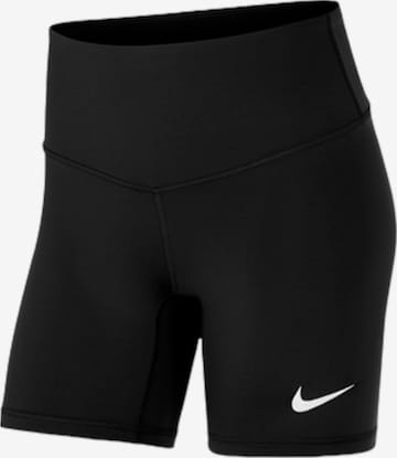 NIKESkinny Sportske hlače - crna boja: prednji dio