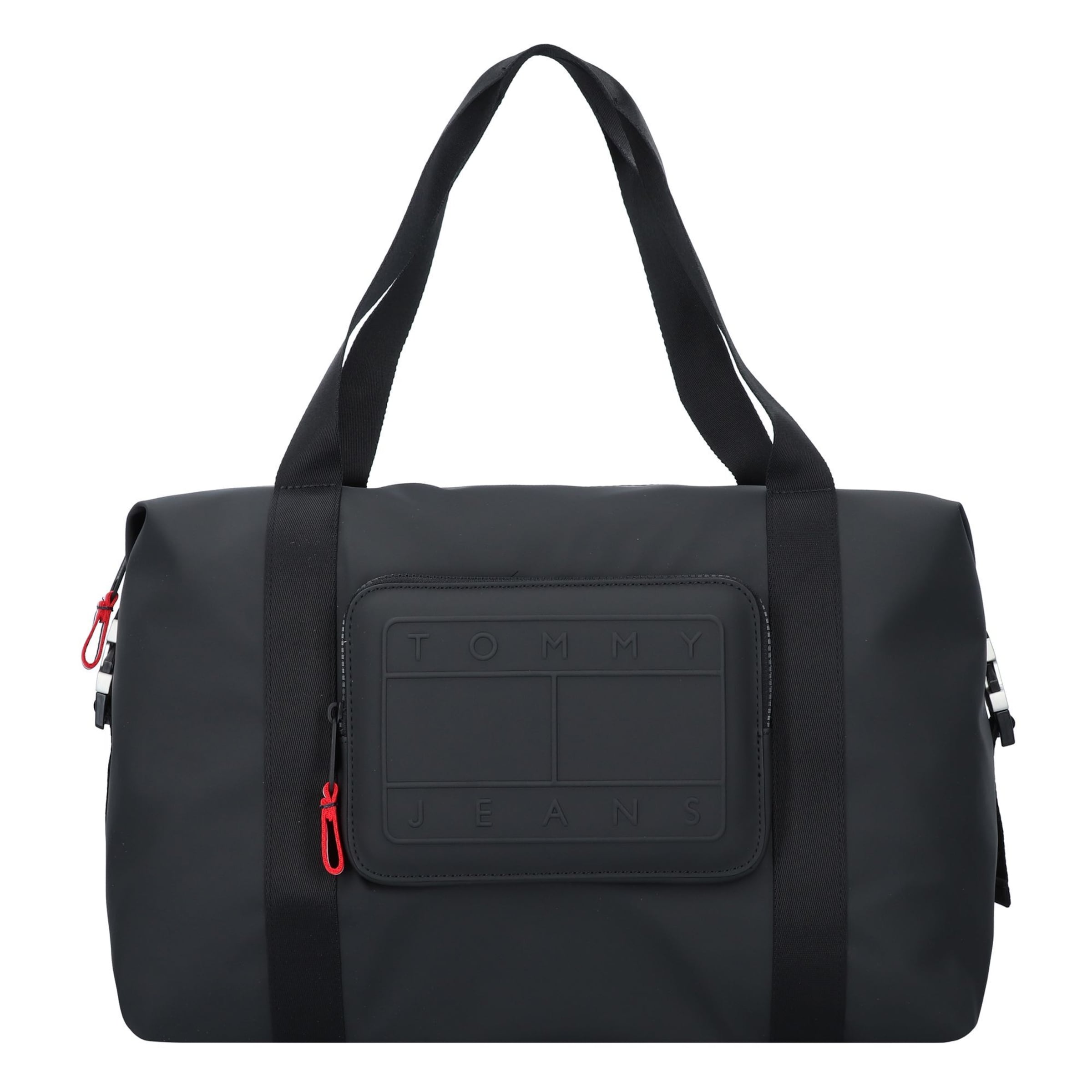 Tommy Jeans Travel Bag 'Street Trek' in Black: front
