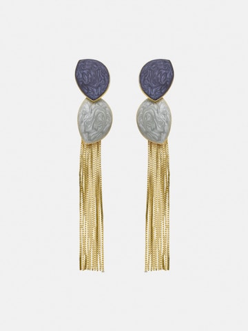 Luxenter Øreringe 'Gori' i blå: forside