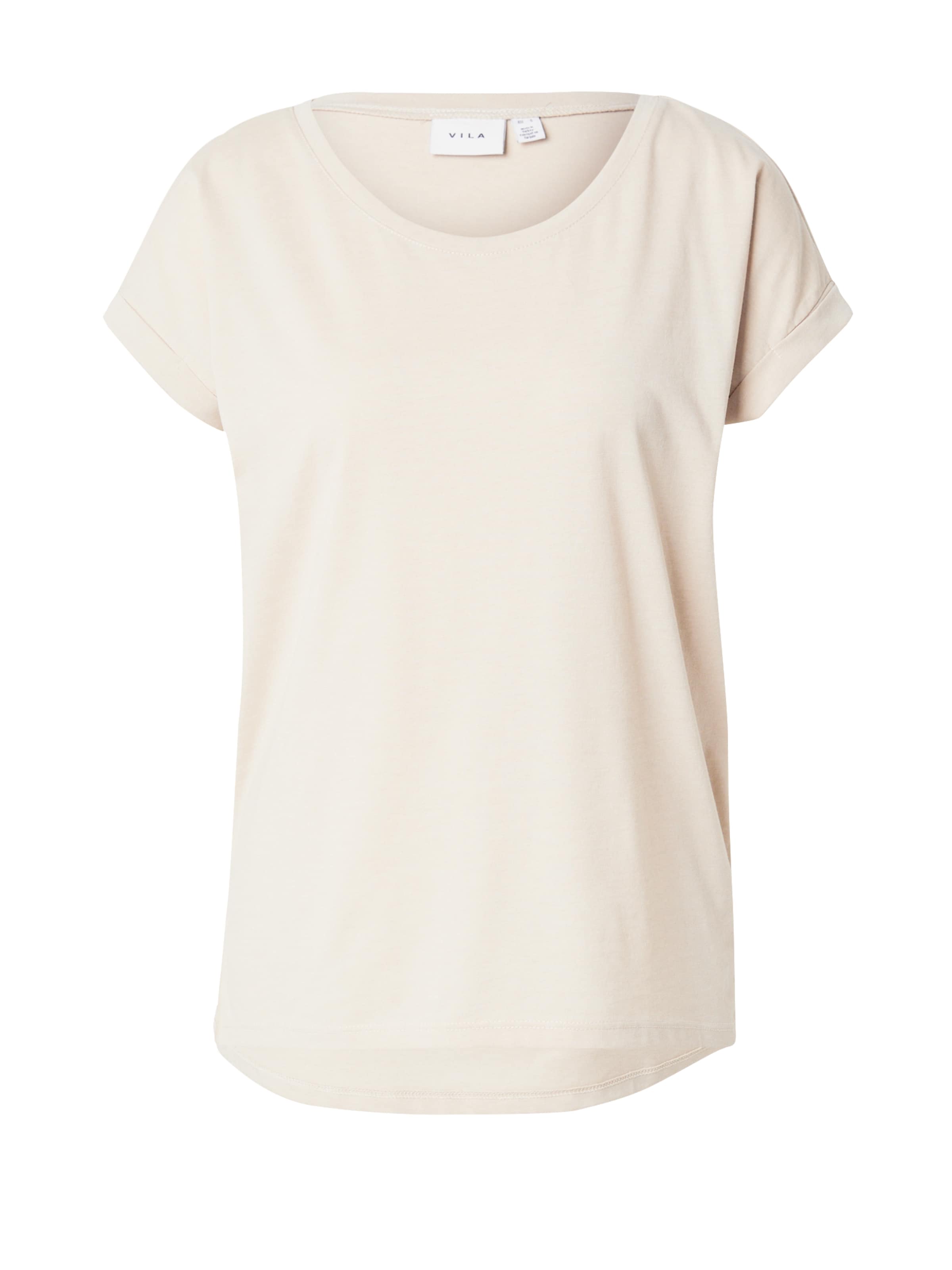 Maglietta 'VIDreamers' di VILA in beige: frontale